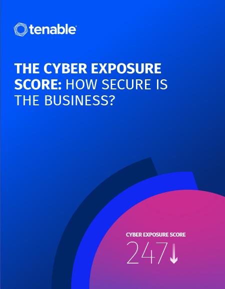 Tenable | Cyber exposure score